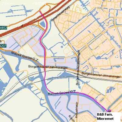 map to Fam. Mieremet from A12